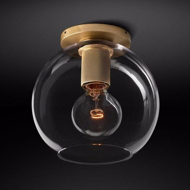 Armed Retro Brass Series Ceiling Light - Final Sale