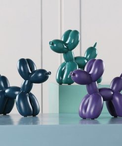Balloon Dog Sculpture - Handcrafted Resin