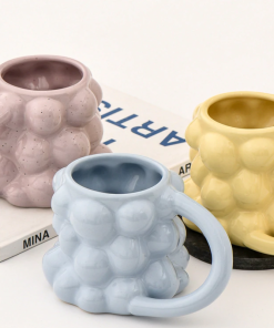 Bubble Tea Ceramic Cup