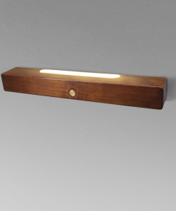 Damian Wooden Linear Wall Sconce