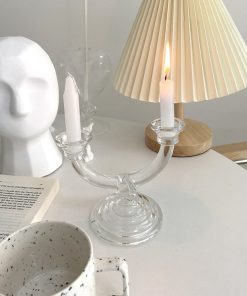 Double Pillar Arch Candlestick Holder