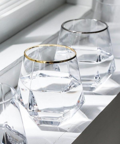 Hexagon Cocktail Glasses