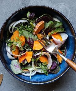 Indigo Ceramic Serving Bowl