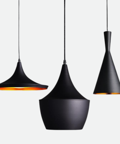 Mika Black Ceiling Pendant - Final Sale