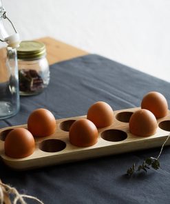 Natural Wooden Egg Tray