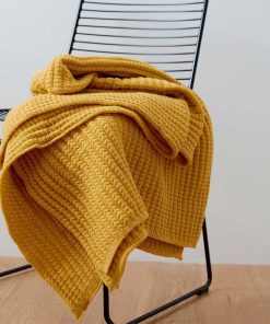 Noelle Crochet Knit Throw Blanket