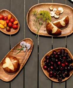 Oxford Black Walnut Serving Trays
