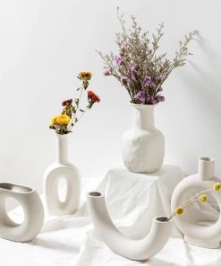Serenity Ceramic Bud Vases & Accents