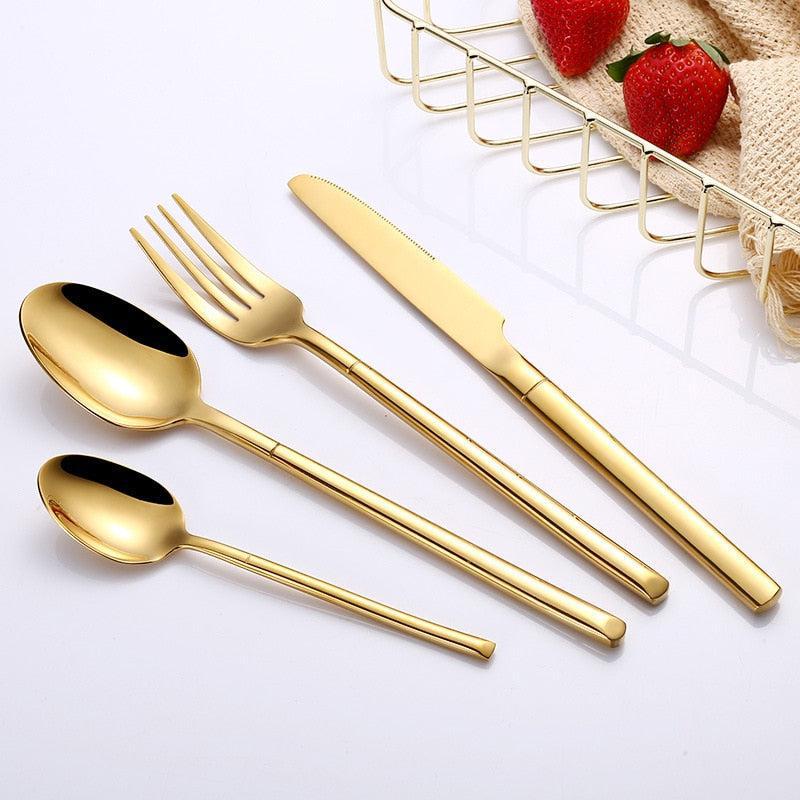 Sheen Stainless Steel 24 Piece Flatware Set