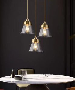 Symphony Glass & Brass Pendant Lights - Final Sale