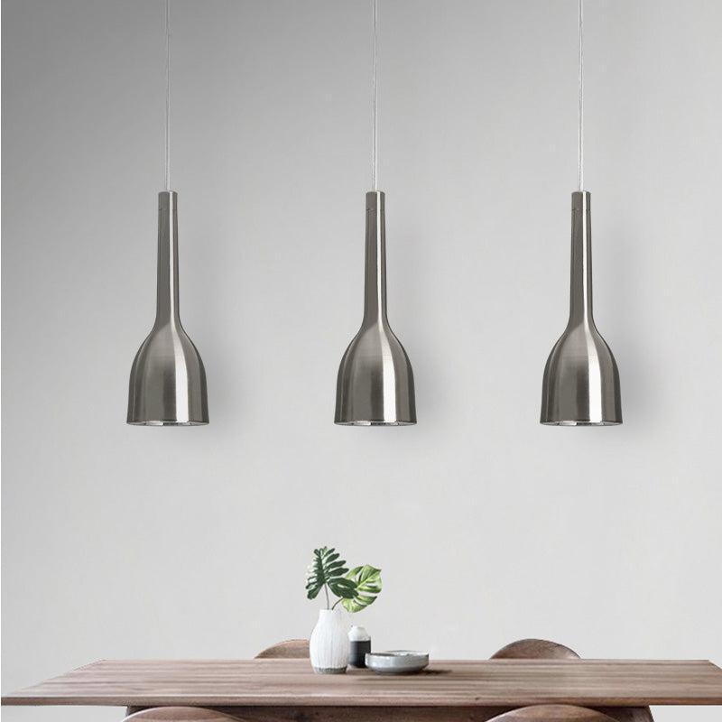 Token Nickel Anti-Glare LED Pendant Light - Final Sale
