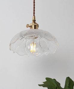 Vintage Petal Crystal Pendant Light Collection